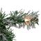 9ft. Pre-Lit Flocked Victoria Pine Christmas Garland